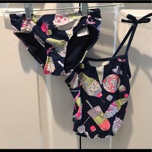 GAP Kids Girls 7 Bathing Suit Swimsuit